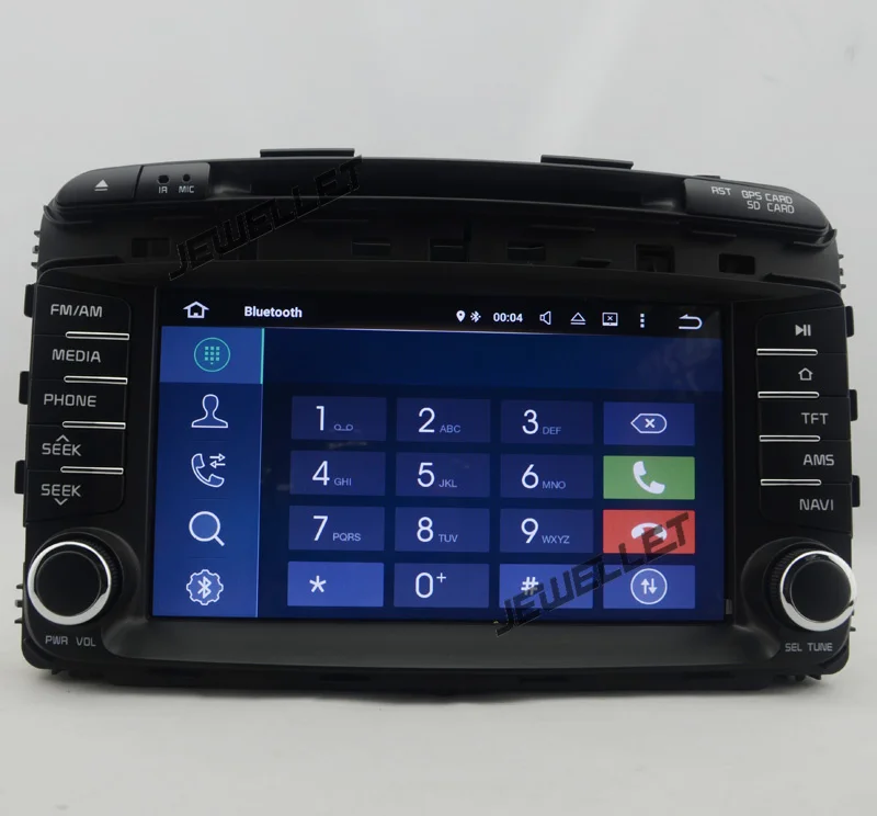 Cheap Quad core 1024*600 HD screen Android 9.0 Car DVD GPS radio Navigation for Kia Sorento 2015-2016 with 4G/Wifi DVR OBD 1080P 12