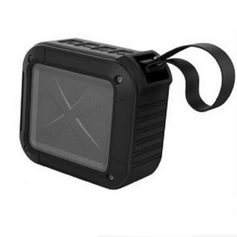 W-King портативный Bluetooth динамик S7 водонепроницаемый беспроводной музыкальный динамик радио коробка анти-капля Открытый велосипед TF карта громкий динамик s - Цвет: black