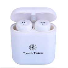 Беспроводная bluetooth-гарнитура TWS бинауральная bluetooth-гарнитура X3T беспроводные Bluetooth стерео наушники с сенсорным управлением наушники-вкладыши