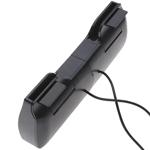 PLEXTONE 미니 휴대용 클립온 USB 스테레오 스피커 라인 컨트롤러 사운드바, 클립이 있는 PC Mp3 휴대폰 음악 플레이어, 1 쌍 2