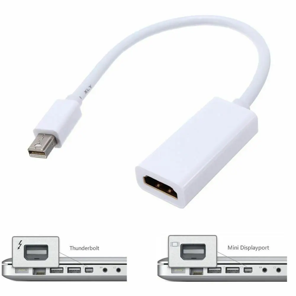 BEESCLOVER для Apple Macbook Mac Pro Air Mini DisplayPort DP к HDMI AV адаптер r25| |