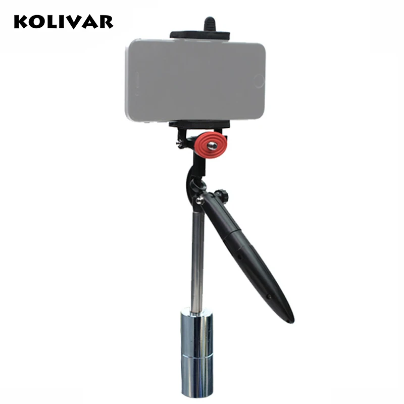 

KOLIVAR Mini Portable Handheld Video Stabilizer For Smartphone iphone 7 6S Plus Samsung Xiaomi Phone GoPro Hero 5 4 Yi 4K Camera