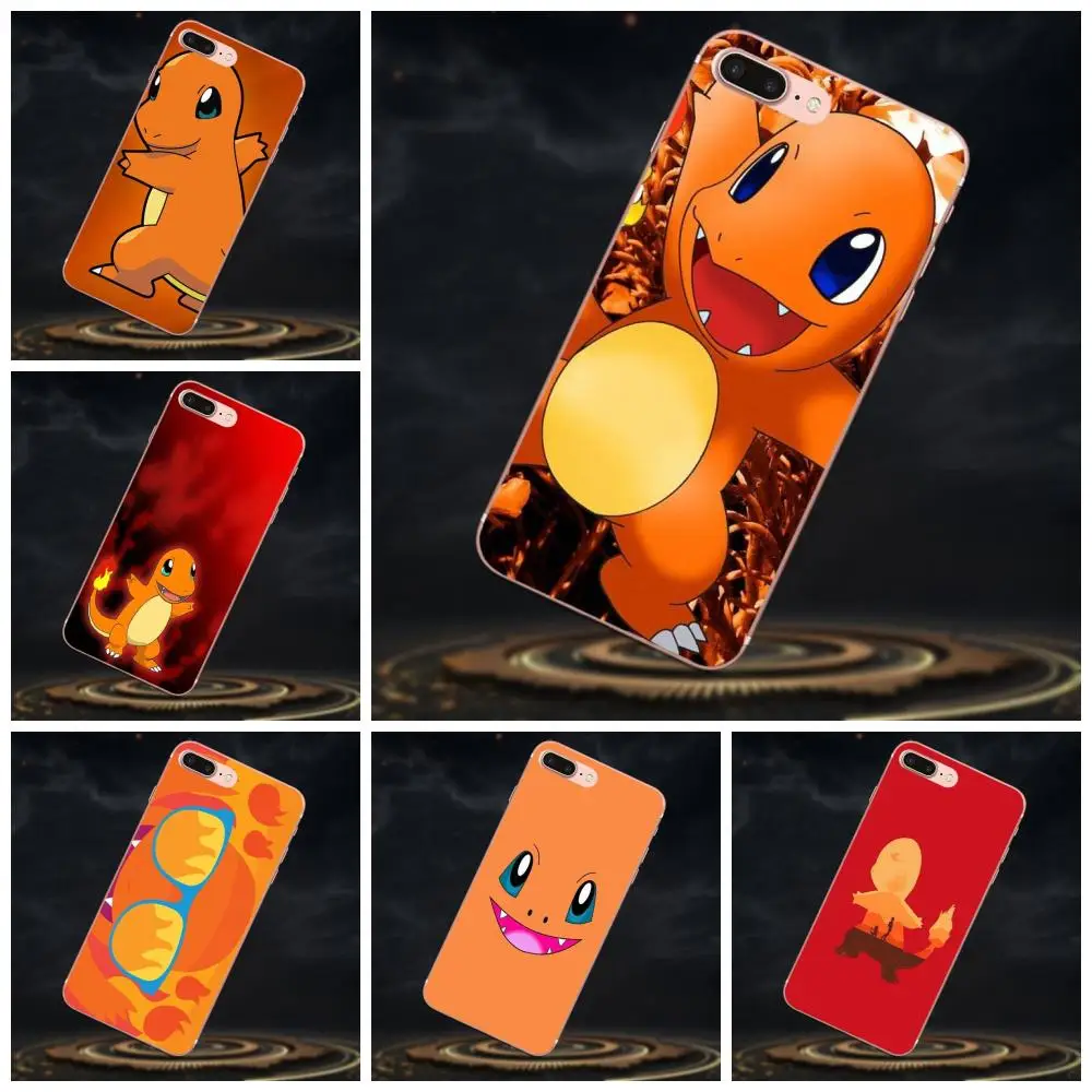 

For Galaxy A3 A5 A7 On5 On7 2015 2016 2017 Grand Alpha G850 Core2 Prime S2 I9082 Cell Case Pokemons Charmander