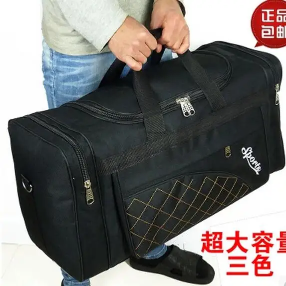 

Large Capacity Travel Bags Men Women Waterproof Shoulder Travel Duffle Bags Oxford Cloth Big Travel Handbag Folding Bag For Trip