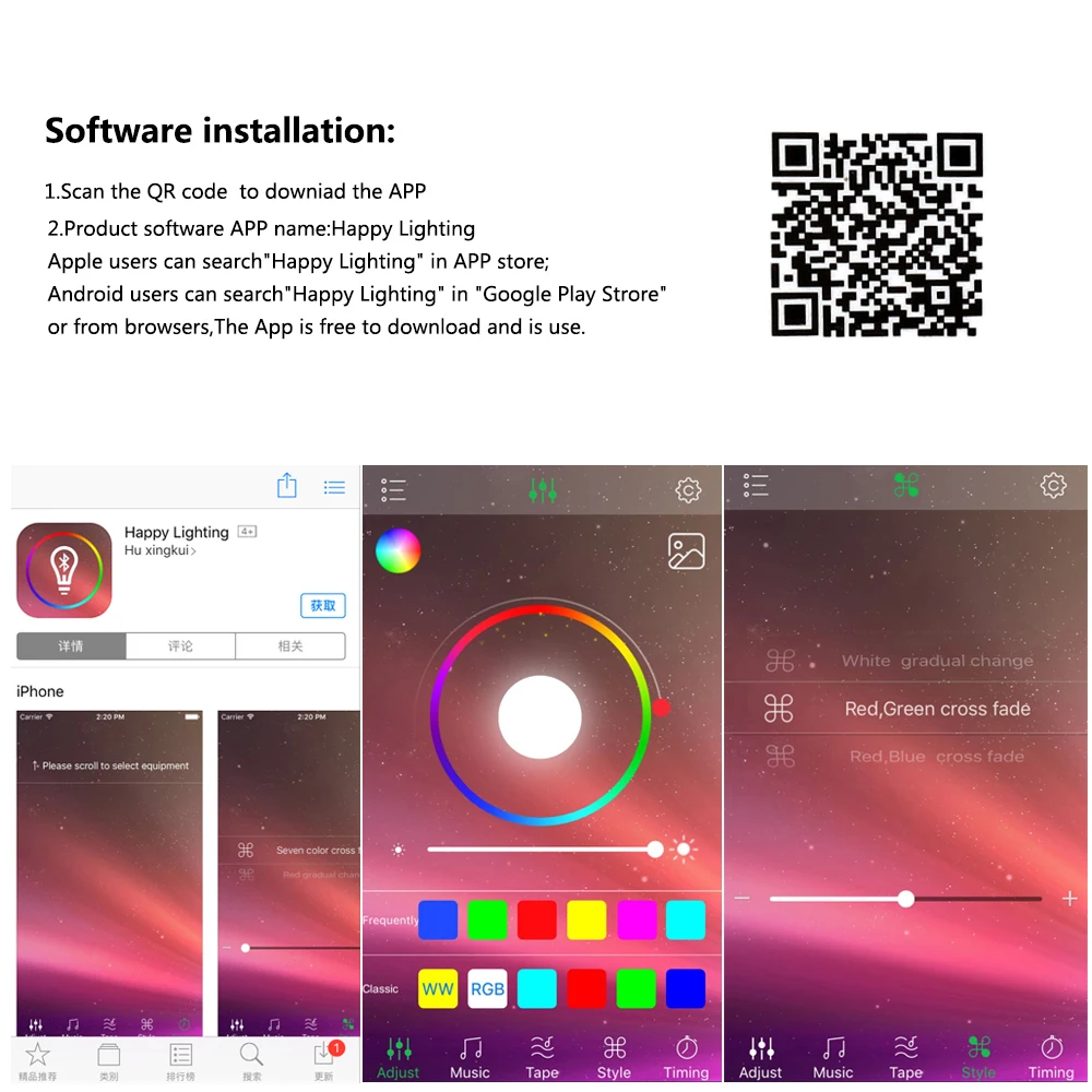 DC 5V 12V 24V Мини Bluetooth WiFi LED RGB RGBW контроллер iOS Android APP 24Key ИК пульт дистанционного