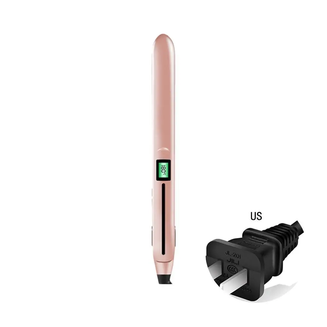 

Electric Hair Straightener Professional PTC Ceramic Plate Hair Ironing Splint LCD Digital Display Straight Curl Hair Stick