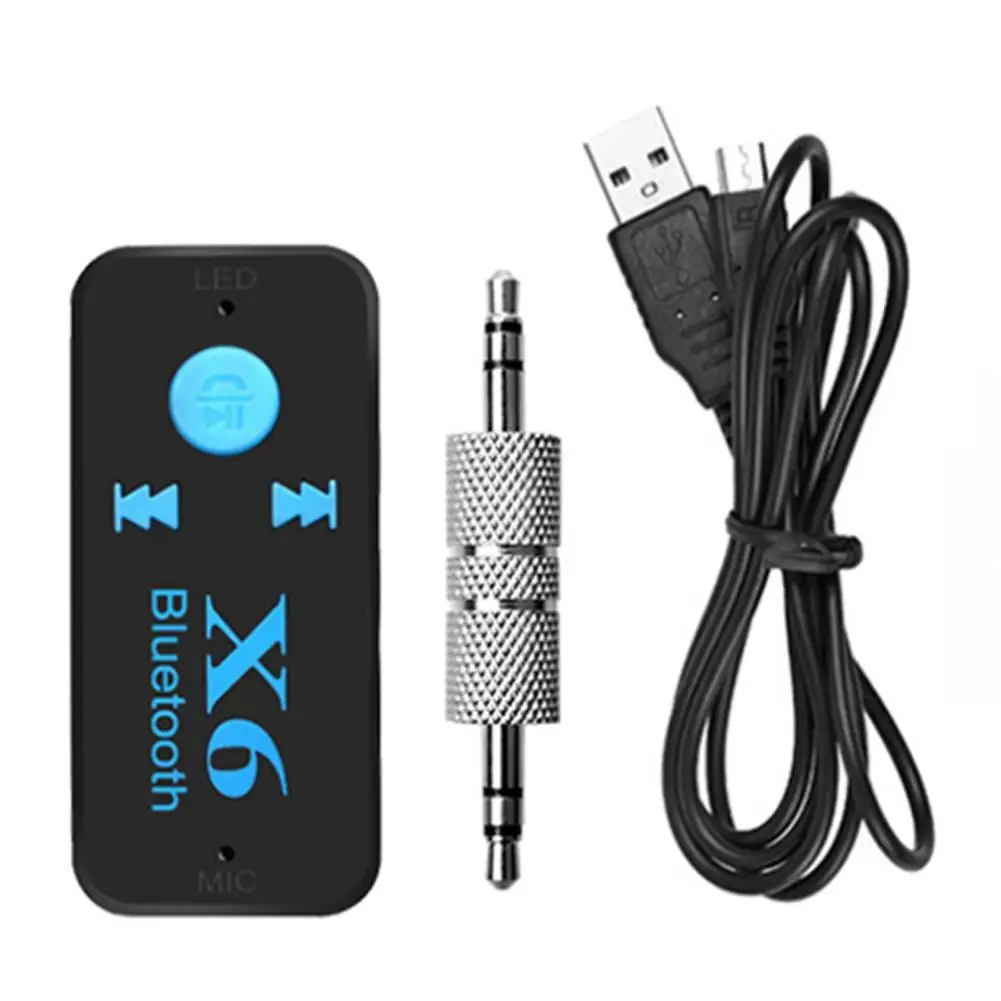 Автомобильный комплект со штекером 3 5 мм AUX аудио MP3 музыка Bluetooth беспроводной