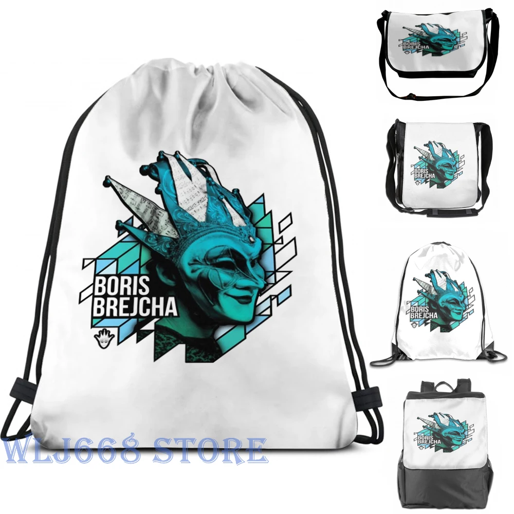 

Funny graphic print shoulder Bags women Boris Brejcha (3) Single shoulder backpack travel for men Gym Bag