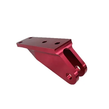 

CNC machining prototype red anodized aluminum part