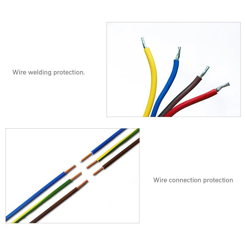 140 шт. термоусадочные трубки для автомобильных кабелей 7 цветов|cable sleeving kit|wire