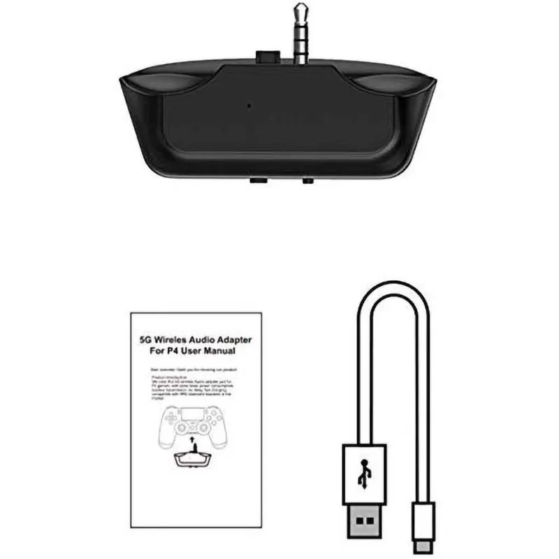 Мини Беспроводной Bluetooth V5 аудио адаптер Наушники гарнитуры наушники 3,5 мм приемник для PS4 геймпад приемник