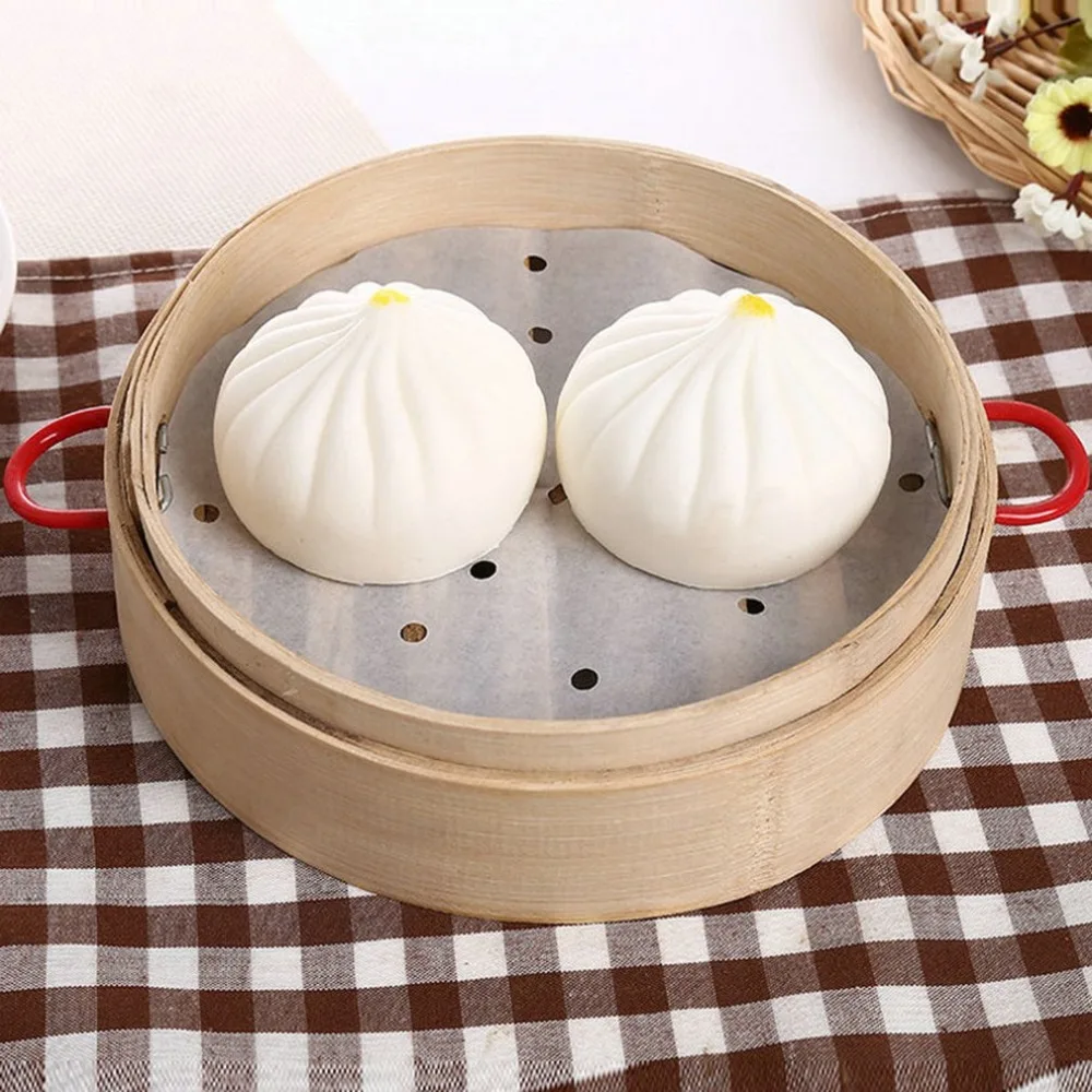 Антипригарная белая Пароварка Dim Sum бумажная ресторанная кухонная Пароварка коврик кухонные инструменты аксессуары