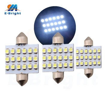

20pcs 36mm 39mm 41mm 1210 18 SMD LED Festoon Bulbs Lamp LED Dome Reading Light Auto Lamp Pate Number lights 12V 140LM