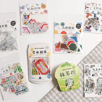 

1 Pack Kawaii Life Log Retro Minor Diary Planner Decorative Mobile Stickers Scrapbooking Craft Stationery Stickers