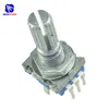 Codeur rotatif EC11 360 degrés, 5 pièces/lot, potentiomètre numérique à 7 broches, arbre hauteur 20mm Dia. 6mm pour Arduino ► Photo 3/6