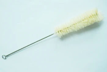 

11.4" Laboratory Instrument Test Tube White Nylon Brush