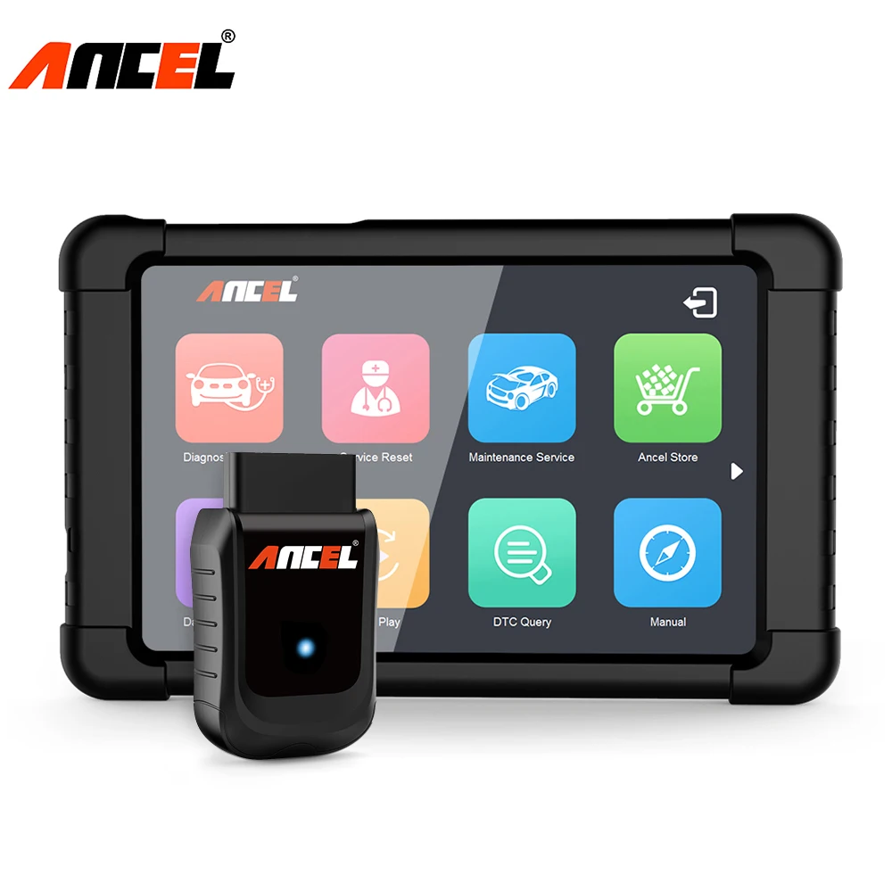 Профессиональный OBD2 автомобильный Сканнер Ancel X5 WIFI Win настольная полная система