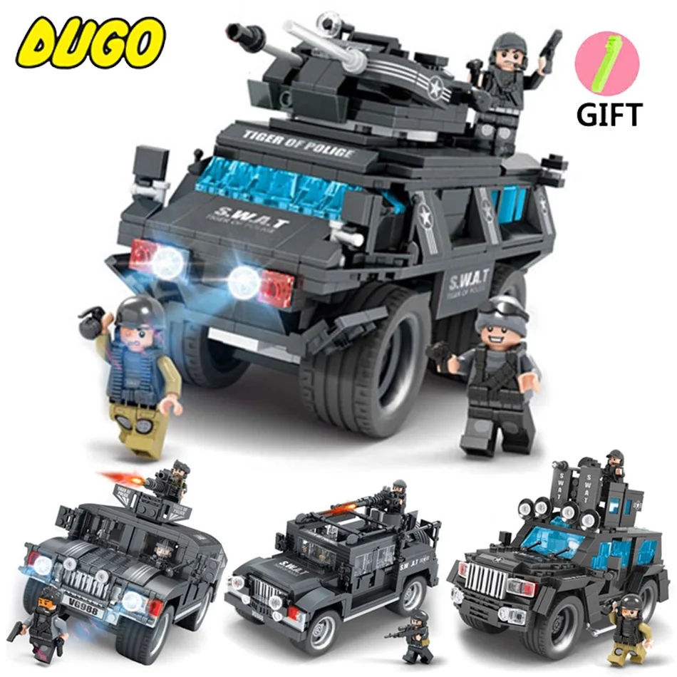 block tech swat team construction set