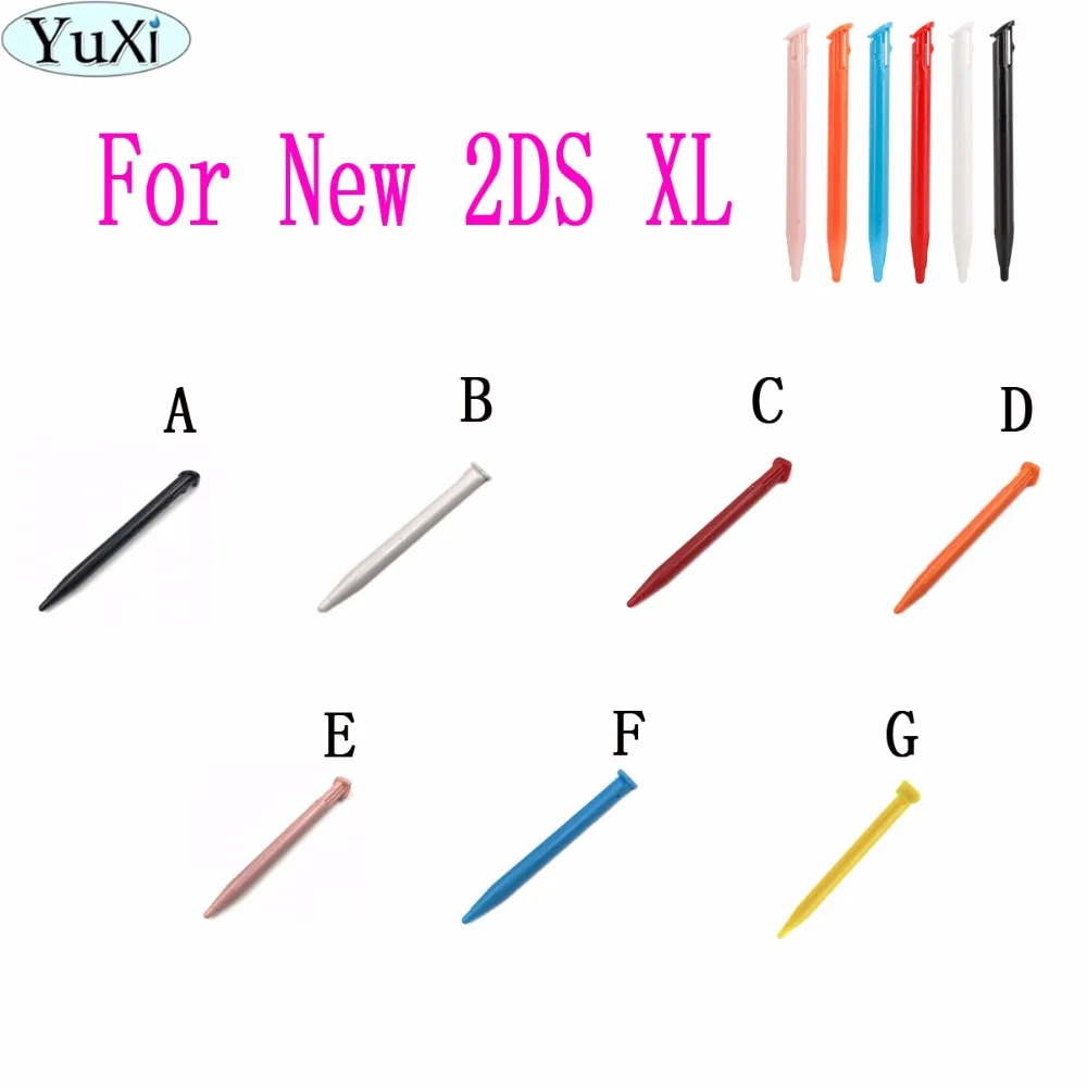 

YuXi game Plastic Stylus Pen Screen Touch Pen For Nintend new 2DS XL/LL Game Console colorful touch pen