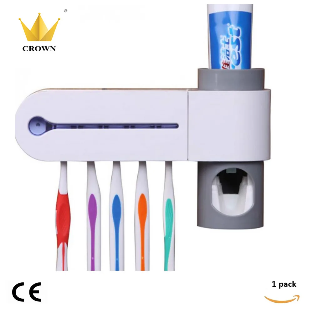 

1BOX/lot UV Box Toothbrush Sanitizer Sterilization Holder Cleaner Health Dental Care Toothbrush Sterilize Storage