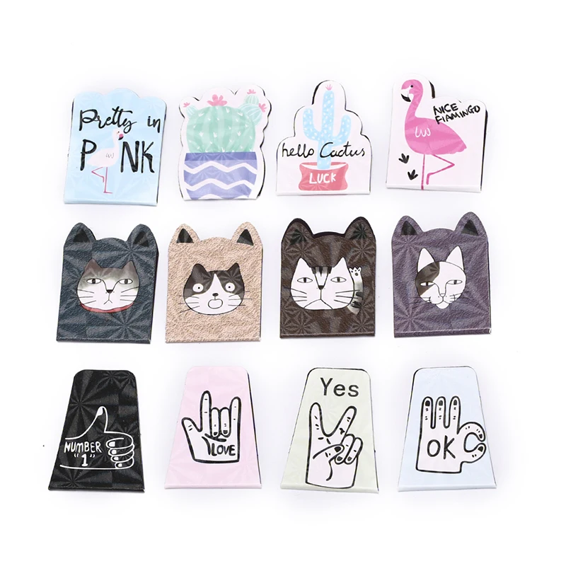 Magnet Cartoon Animals Bookmark School Stationery Office Paper Bookmark Clip Supply