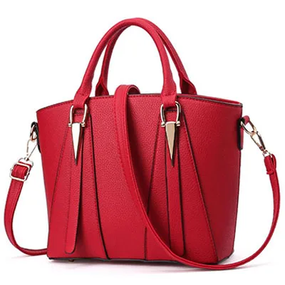 Треугольная сумка с пайетками оболочка женская сумка-мессенджер простая королева темперамент сумка на плечо дизайнер бренда женской одежды ZHP16 - Цвет: Wine Red