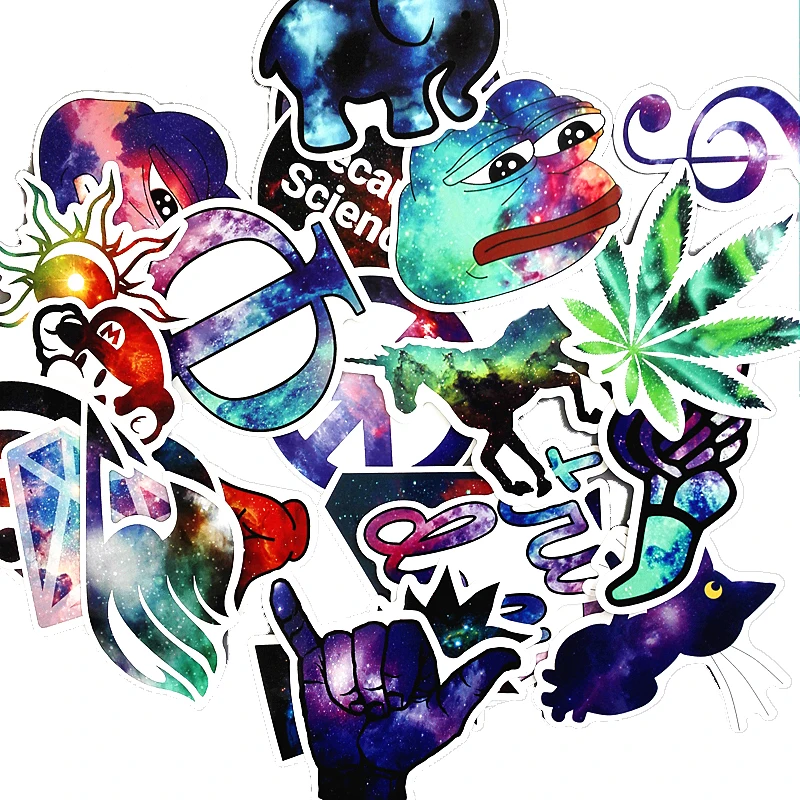 TD-ZW-28Pcs-Lot-Galaxy-Color-Waterproof-Sticker-For-Car-Laptop-Trunk-Skateboard-Guitar-Bicycle-Decal (3)