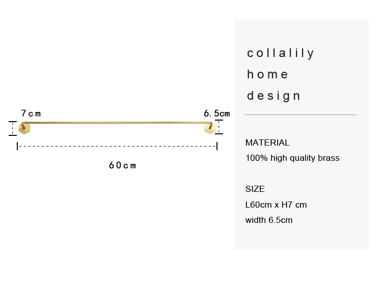 Ins Nordic стены латунь полотенце хранения Держатели Стойки Полки для ванной Туалет полка установленный ткань коридор крючки рельсы