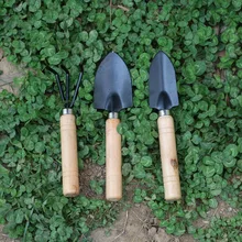 3 шт. мини садовый горшок садовые инструменты маленькая прочная лопата грабли Лопата LB88