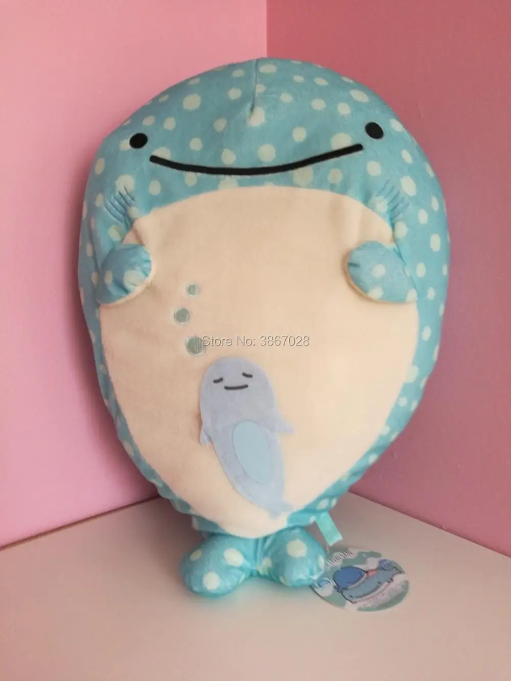 San-X Jinbei Jinbe san Jinbesan Whale XL JUMBO плюшевые Аутентичные Япония 50 см подушка игрушка подарок морской образ КИТ