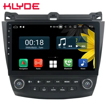 

10.1" IPS Octa Core 4G Android 8.1 4GB RAM 64GB ROM RDS Car DVD Player Stereo Radio GPS Glonass For Honda Accord 7th 2003-2007