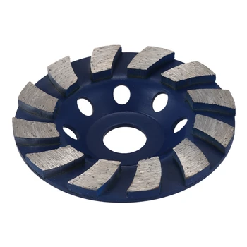 

100mm Helical Tooth Corrugated Diamond Grinding Wheel Bowl Grinding Wheel Grinding Disc for Stone Marble Grinding
