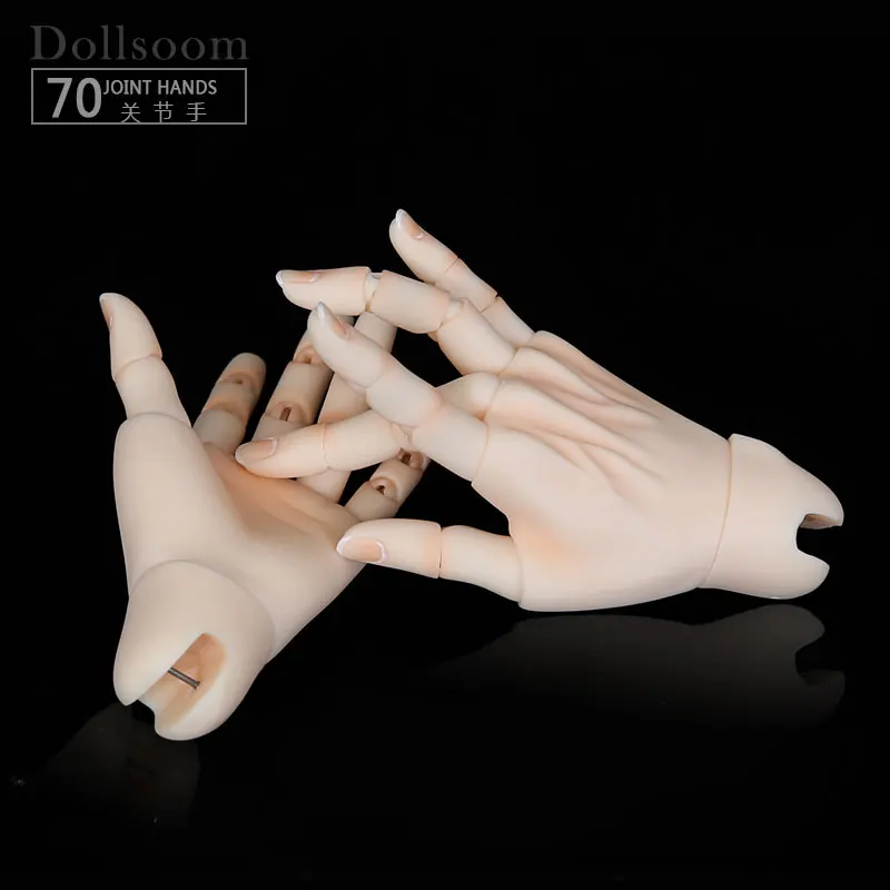 

BJD Jointed Hands suitable for 1/3 or 1/4 bjd doll boy and girl body