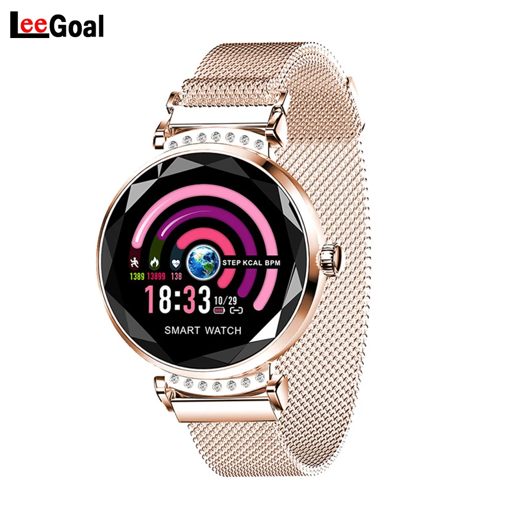 

H2 Smart Watch Lady Fashion Smartwatch Bluetooth Heart Rate Monitor Multiple Sport Mode Smart Watch Women Bracelet Female