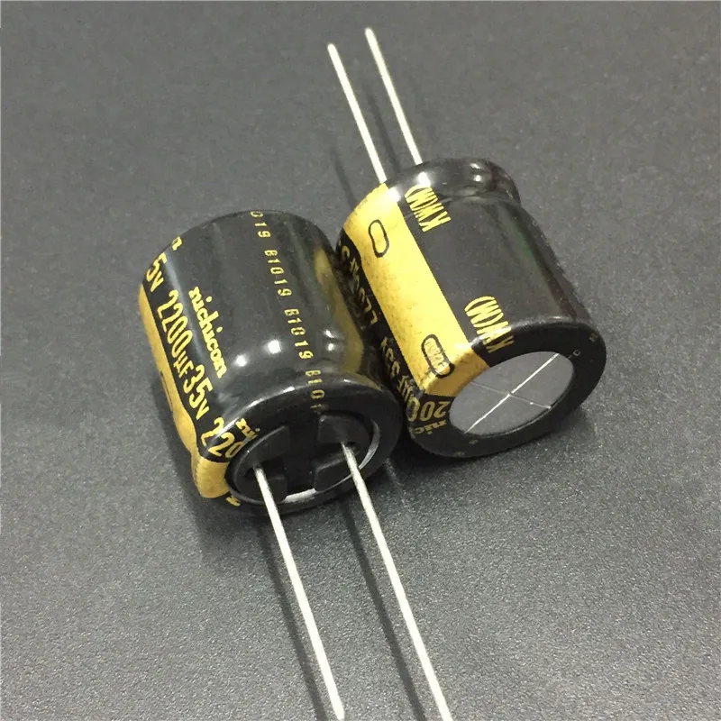 1pcs 2200uF 35V NICHICON KW Series 18x20mm 35V2200uF HiFi Audio