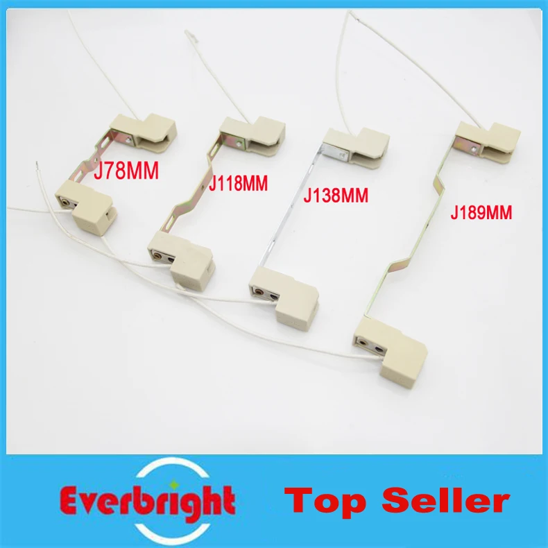 

high quality J78M Lamp Holder led R7S bulb lamp bases socket ceramics shell lamp holder lighting bases Wire Connector