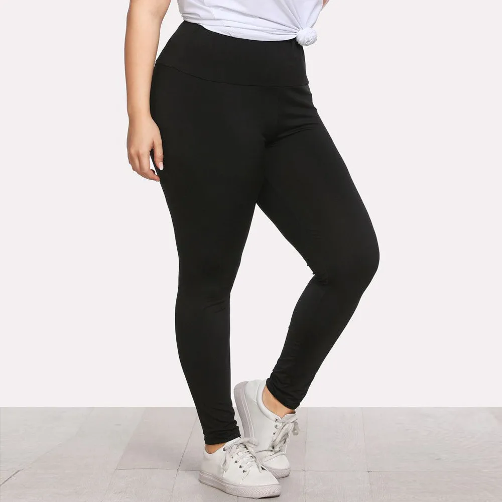 Горячая Новая мода плюс размер L-5XL размер женские сексуальные леггинсы брюки Йога Спорт отверстие повседневные брюки молодых девушек оборудование для йоги