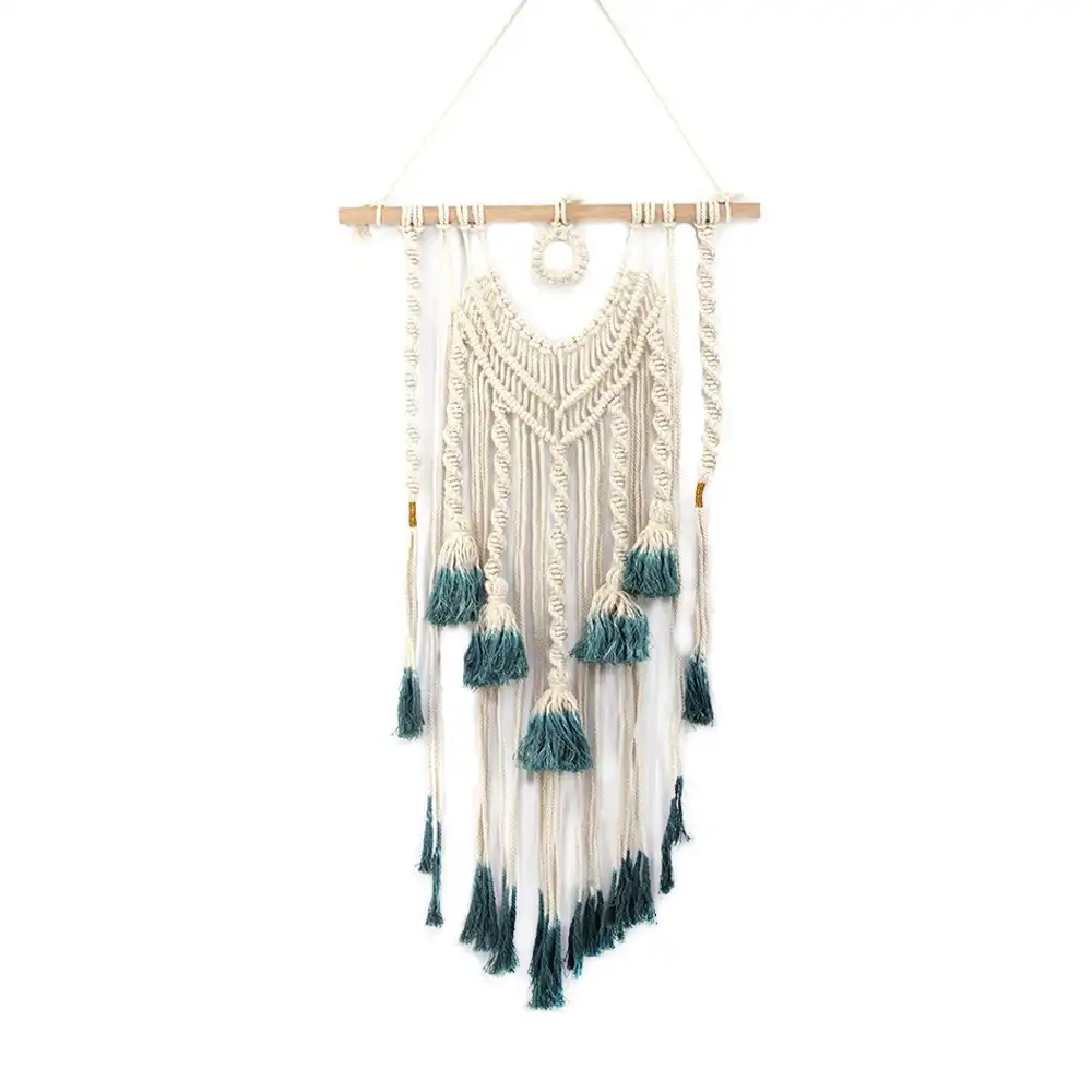 Handmade Macrame Wall Hanging Woven Wall Art Macrame Tapestry Boho