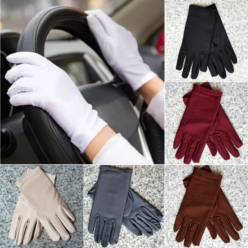 

Hot Sale 1Pair Summer Spandex+Polyester Short Gloves Design Outdoor Sun-shading Sunscreen Oversleeps Slip-resistant Gloves