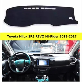 

TAIJS car dashboard SUN protective cover for Toyota Hilux revo 2015-2017 left hand drive Auto dashboard mat for HILUX REVO 15-17