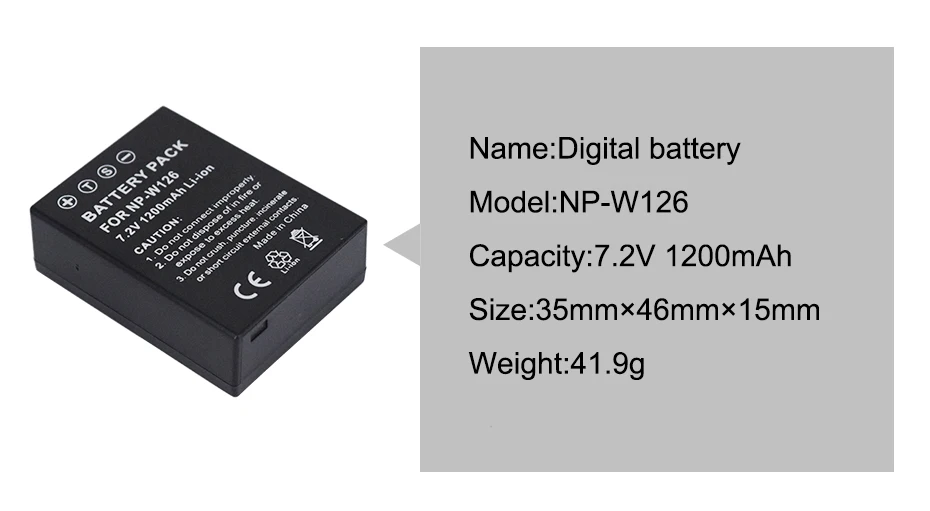 3 шт. Топ 1200 мАч высокой емкости батарея NP-W126 NP-W126S+ ЖК двойное зарядное устройство для Fujifilm Fuji X-Pro1 XPro1 X-T1 XT1, HS33EXR X PRO1