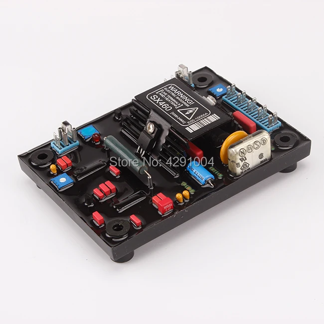 

AVR SX460-A SX 460-A 460 With Red Capacitor Soft Glue Better Quality Accessories Automatic Voltage Regulator for Generator
