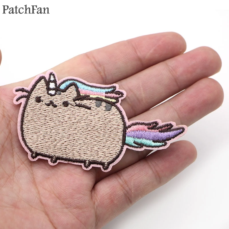 A0269 Patchfan из популярного мультфильма с героями мультфильмов платье майка вышитым