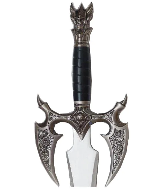 

S0123 MOVIE ASOKA BEELZEBUB DARK DEVIL EVIL MONSTER DEMON SWORD SKULL POMMEL 37"