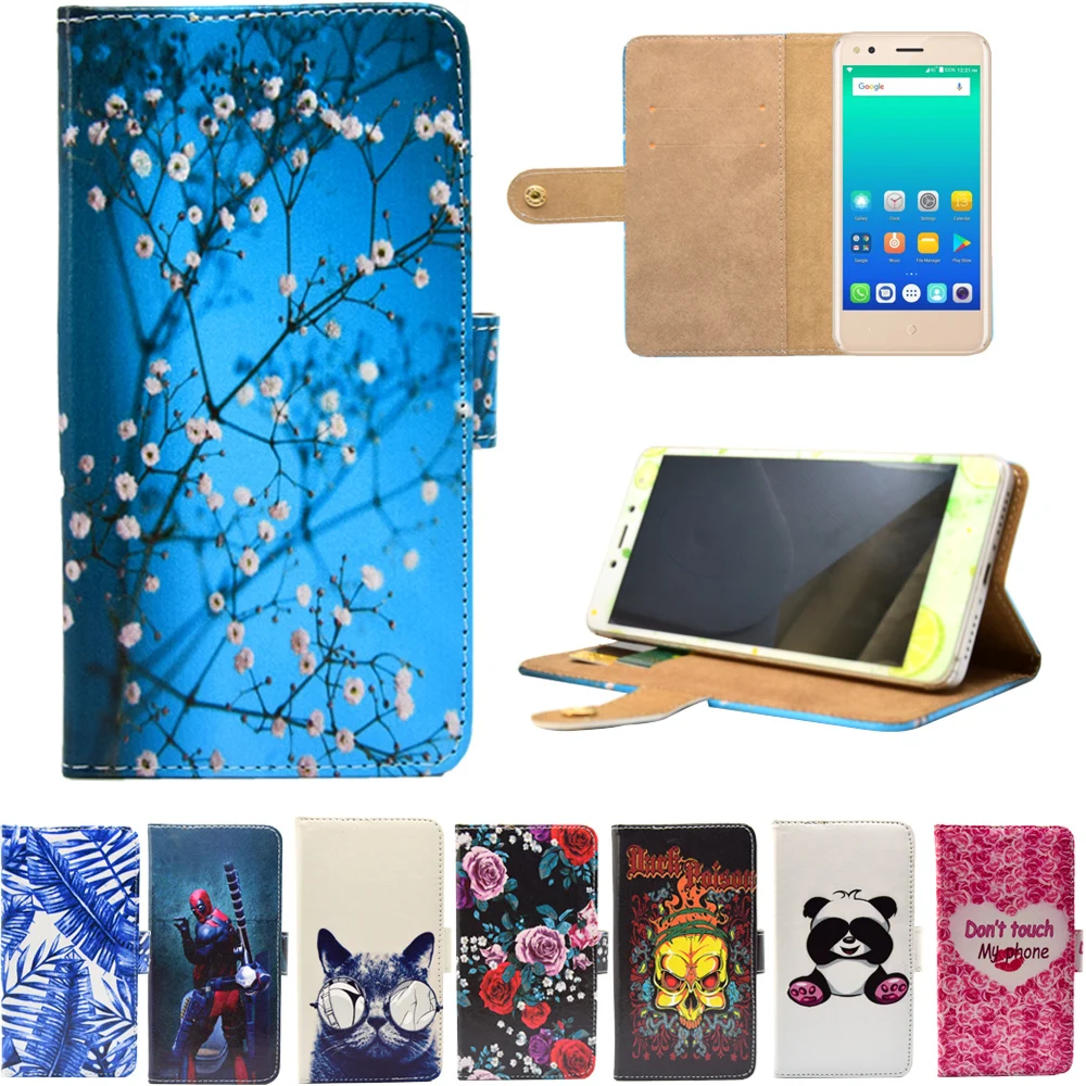 

New arrival PU Leather Flip Cases Cartoon Wallet Stand Cover Case for Micromax Bolt Ultra 1 Q437 (Bharat 3) Q440 (Bharat 4)