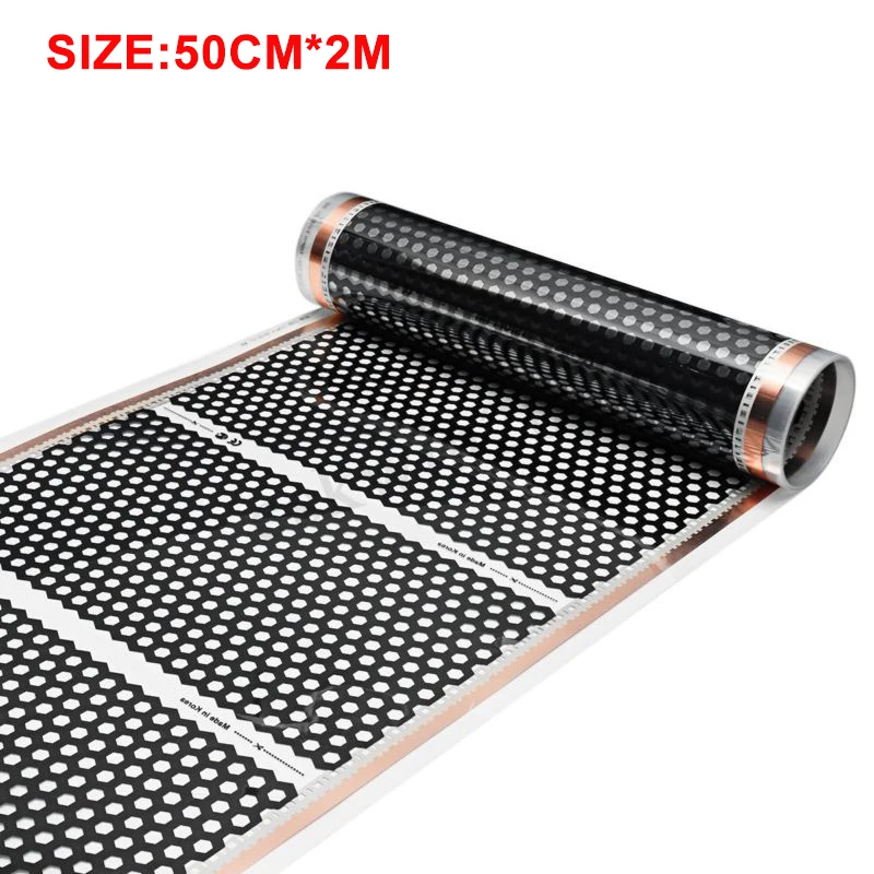 

Solid Floor Stable High toughness Infrared Carbon fiber Heating Film Underfloor Foil For Laminate Newest Useful