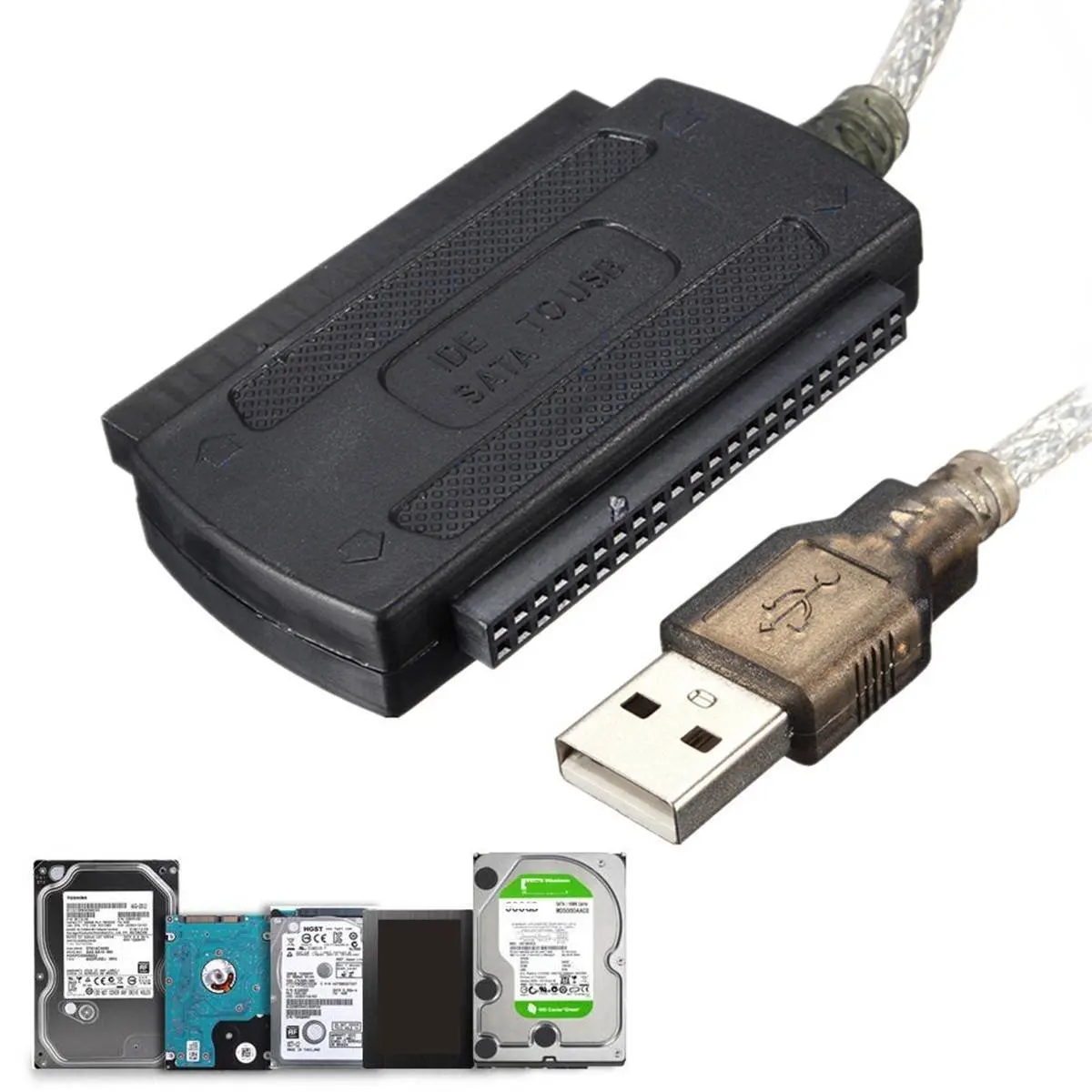 USB 2.0 Male to IDE SATA 2.5 
