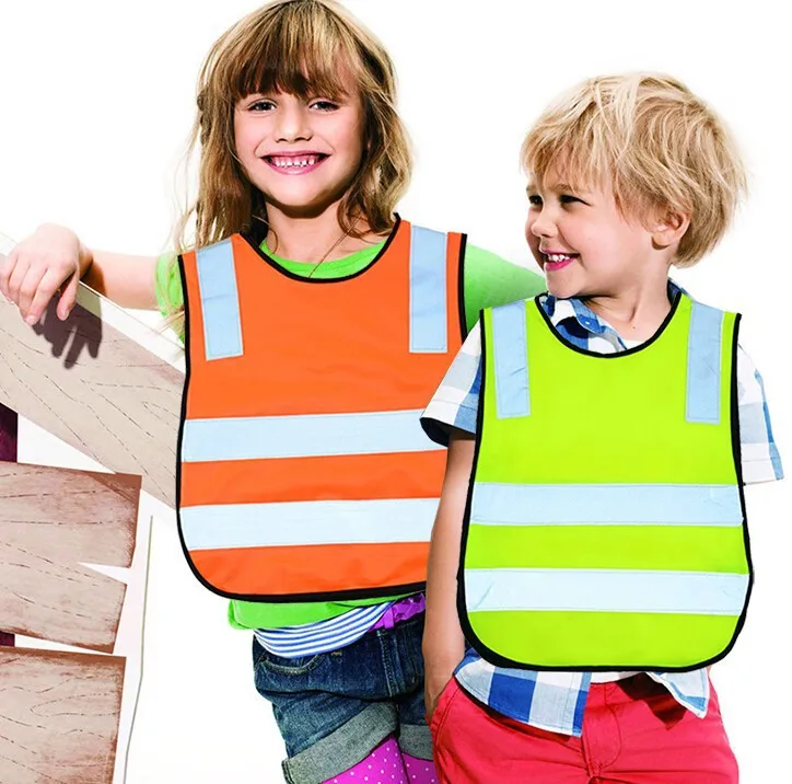 New High quality Child high Visibility Safety Clothing Kids Traffic