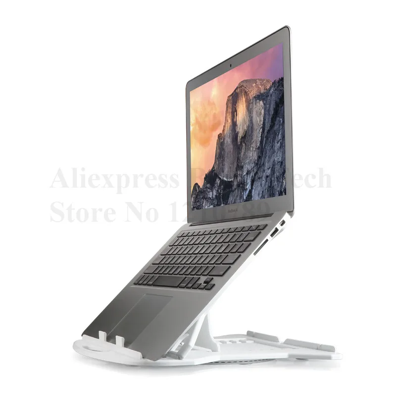 

2017 Fashion Folding Portable ABS Laptop Stand Notebook Cooling Holder Ergonomics design for apple MacBook For laptop 10-17 inch