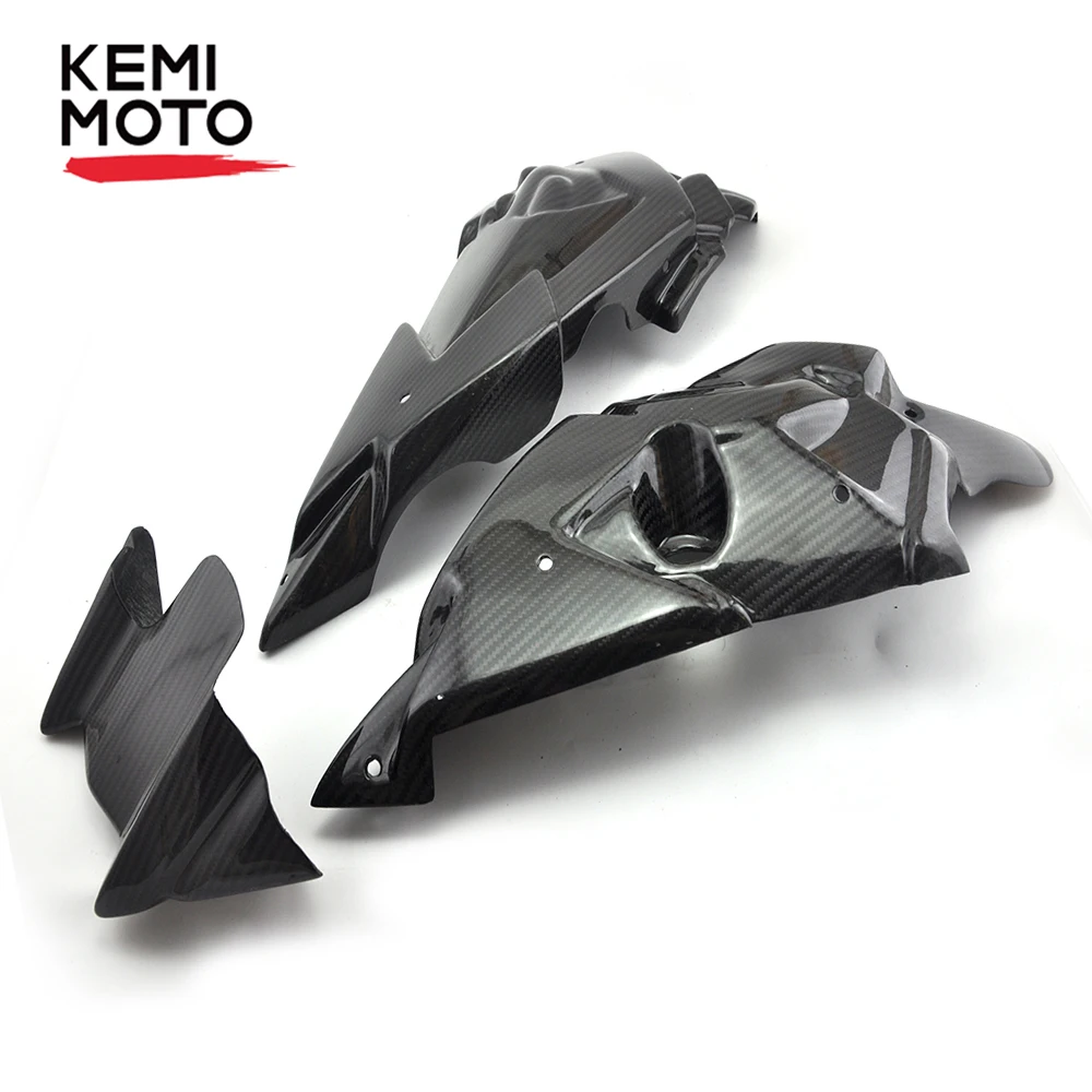 

KEMiMOTO For Yamaha FZ-07 MT-07 100% True Carbon Fiber Material Motorcycle Under Body Fairing Kit FZ07 MT07 2014 2015 2016
